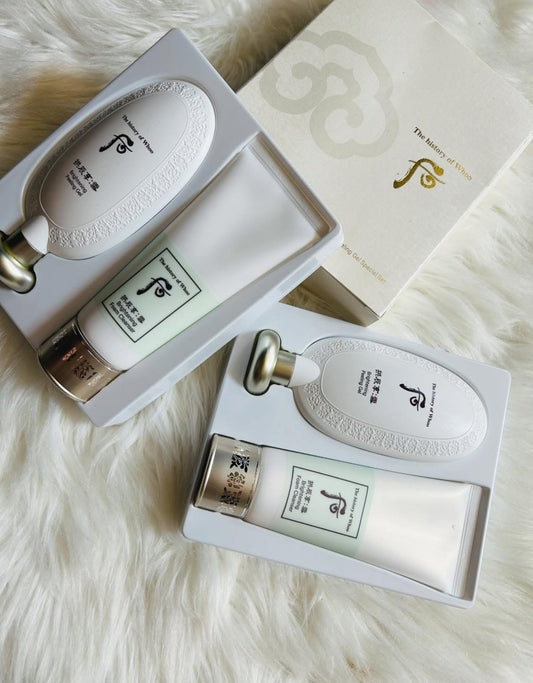 The History of Whoo - Brightening Peeling Gel and Foam Cleanser